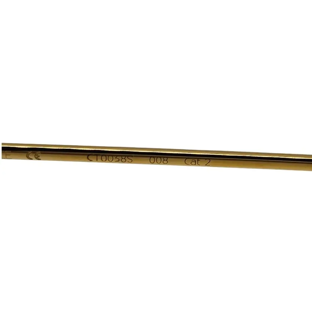 Cartier Santos de Cartier Sunglasses - Gold - Picture 7 of 9